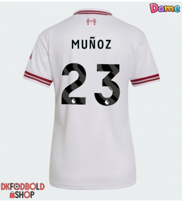 Liverpool Victor Munoz #23 Udebanetrøje Dame 2026-27 Kort ærmer Liverpool Victor Munoz #23 Udebanetrøje Dame 2026-27 Kort ærmer